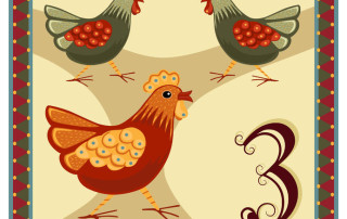 ...three french hens